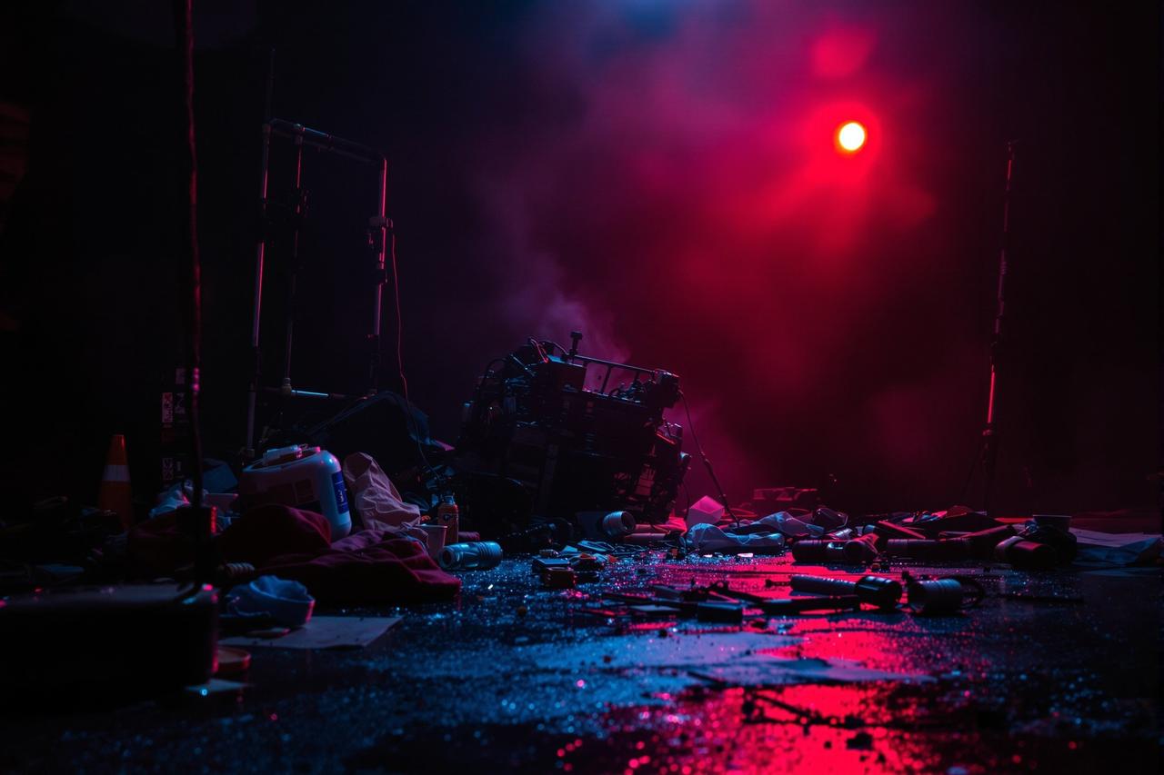 视频直击：某剧组片场发生安全事故，威亚断裂演员从高空坠落 - 51吃瓜网官网